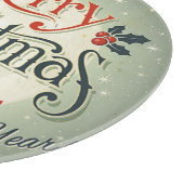 Weihnachten Schneidebrett (Ecke)