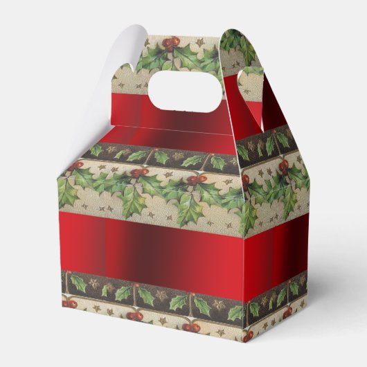 Weihnachten, schön, Urlaub Geschenkschachtel (Rückseite)