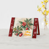 Weihnachten Schöne Festivalleitung Trendy Collecti Karte (Gelbe Blume)