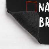 Weihnachten schöne grausame Weihnachtsliste Frauen Mousepad (Ecke)