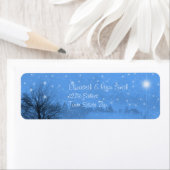 Weihnachten, schöne Winternacht, Weltfrieden (Insitu)