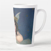 Weihnachten, Schöner Engel mit Gold Stars Milchtasse (Rechts)