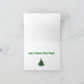 Weihnachten schüchtert glückliches MOO-Jahr ein (Innenseite)