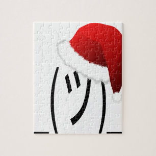 Weihnachten Schulterzucken Emoji Puzzle