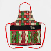 Weihnachten Schürze (Vorderseite)