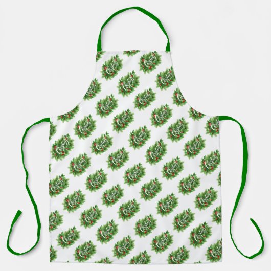 Weihnachten Schürze (Vorderseite)