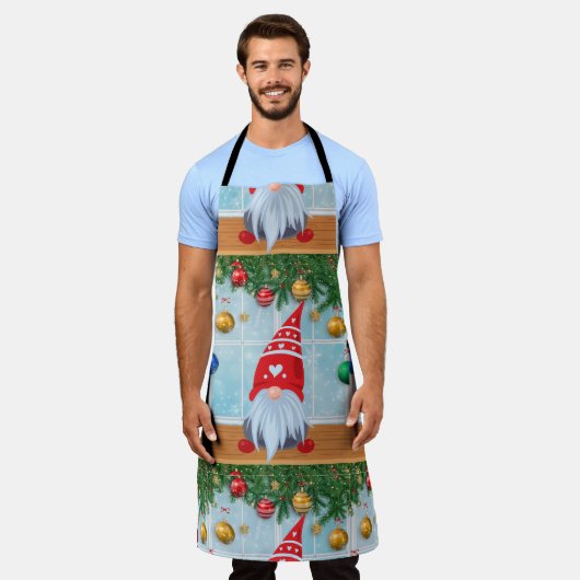 Weihnachten Schürze (Getragen)