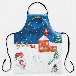 Weihnachten Schürze