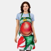 Weihnachten Schürze (Getragen)