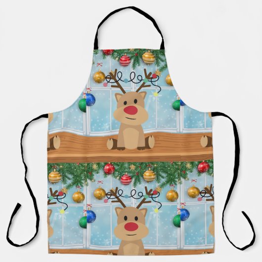 Weihnachten Schürze (Vorderseite)