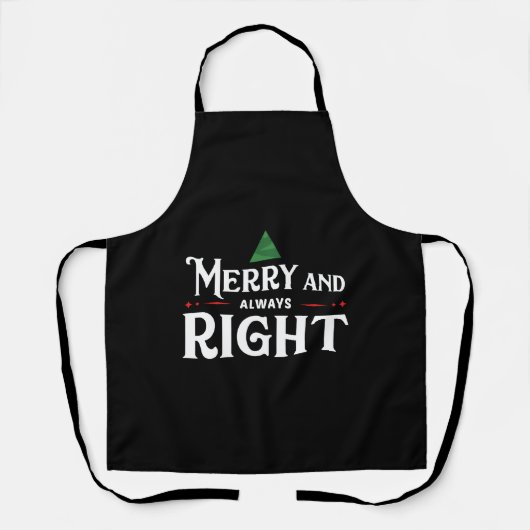 Weihnachten Schürze (Vorderseite)