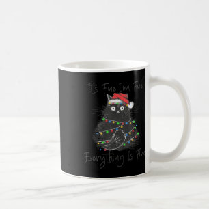Weihnachten Schwarze Katze Es ist schön, dass ich Kaffeetasse