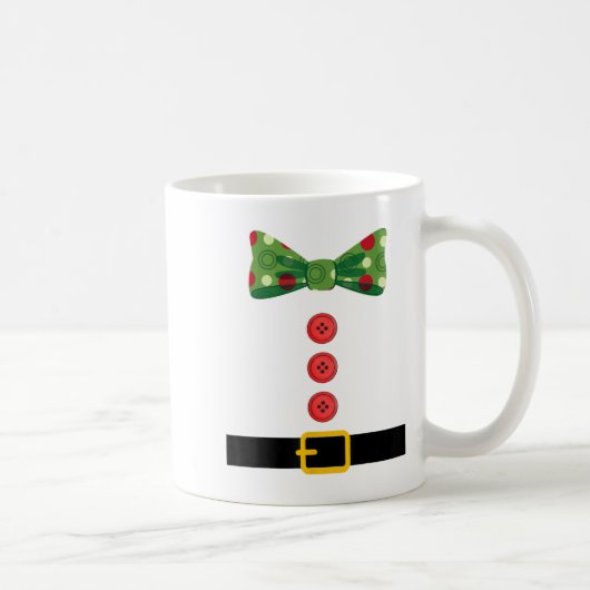 Weihnachten Schwarze Krawatte Nye 2024 Dress Up Wi Kaffeetasse (Rechts)