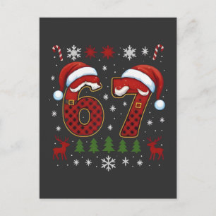 Weihnachten Sechs Sieben 67 Santa Xmas Gen Alpha