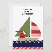 Weihnachten segeln (Vorderseite)