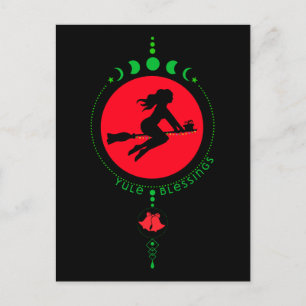 Weihnachten Segen, Hexenmond Postkarte
