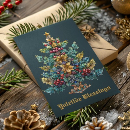 Weihnachten Segnung Wintersonntags-Weihnachtskarte