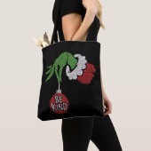 Weihnachten Sei Freundlich Rhinestone Bling Tasche (Von Nahem)