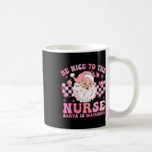 Weihnachten sei nett zum Krankenpfleger, den der W Kaffeetasse