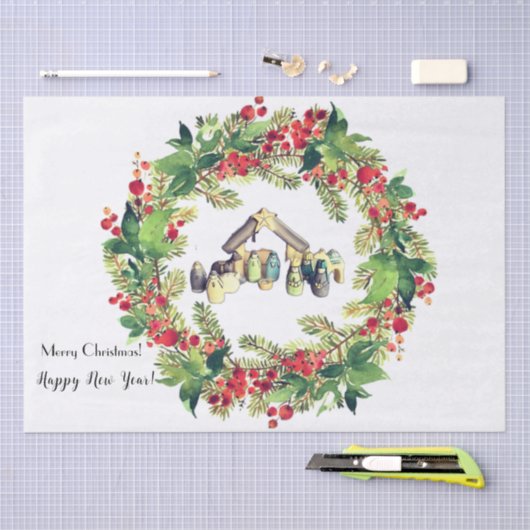 Weihnachten Seidenpapier (Handwerk)