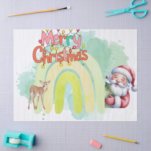 Weihnachten seidenpapier (Basteln)