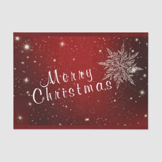 Weihnachten Seidenpapier (Vorderseite)