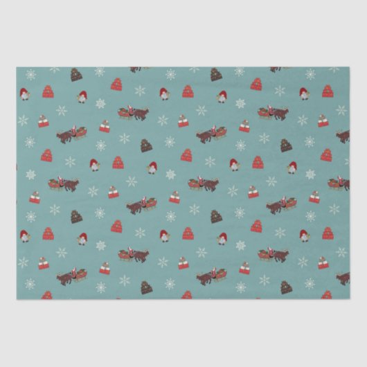 Weihnachten Seidenpapier (Vorderseite)