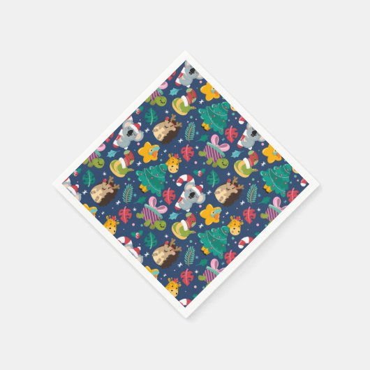 Weihnachten Serviette (Ecke)