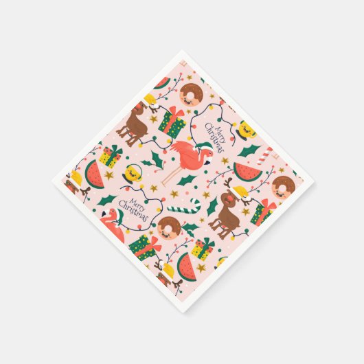 Weihnachten Serviette (Ecke)