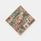 Weihnachten Serviette (Ecke)