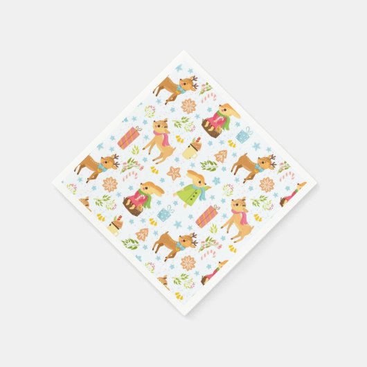 Weihnachten Serviette (Ecke)