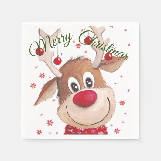 Weihnachten Serviette (Vorderseite)