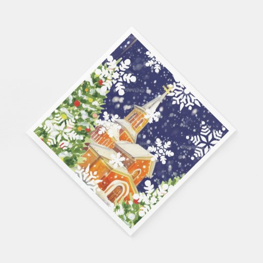 Weihnachten Serviette (Ecke)