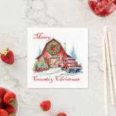 Weihnachten Serviette (Beispiel)