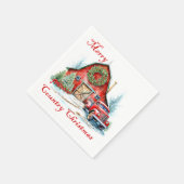 Weihnachten Serviette (Ecke)