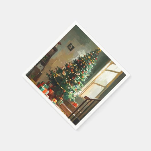 Weihnachten Serviette (Ecke)