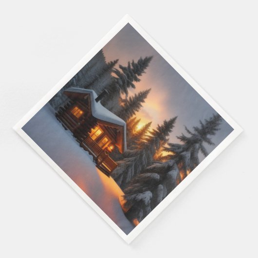 Weihnachten Serviette (Ecke)