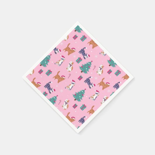 Weihnachten Serviette (Ecke)