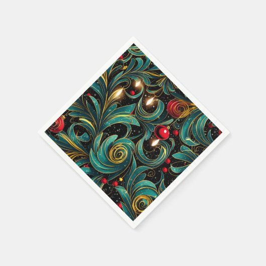 Weihnachten Serviette (Ecke)