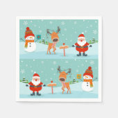 Weihnachten Serviette (Vorderseite)