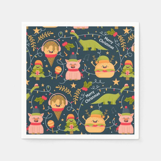 Weihnachten Serviette (Vorderseite)