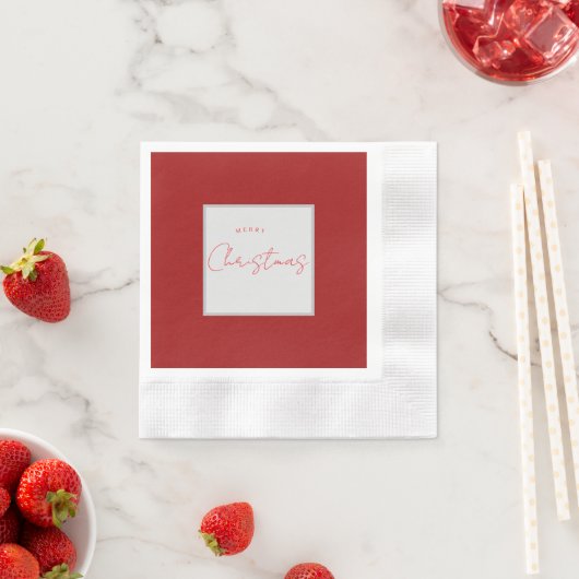 Weihnachten Serviette (Beispiel)