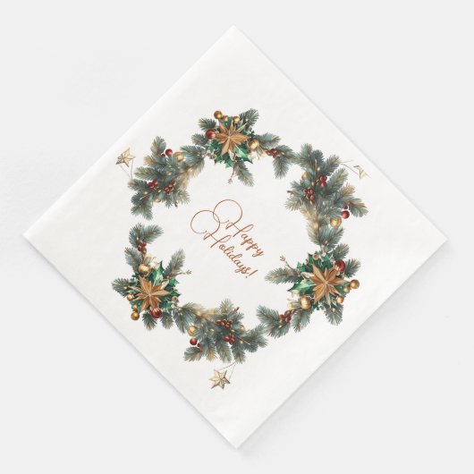 Weihnachten Serviette (Ecke)