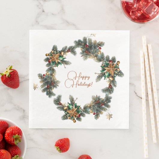 Weihnachten Serviette (Beispiel)