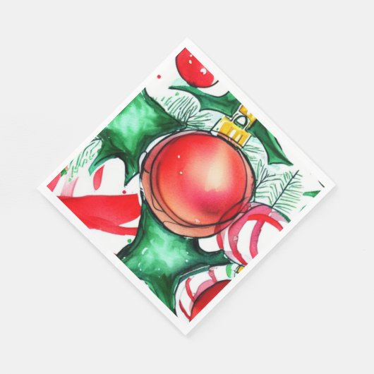 Weihnachten Serviette (Ecke)