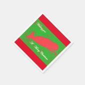 Weihnachten Serviette (Ecke)