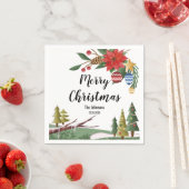 Weihnachten Serviette (Beispiel)