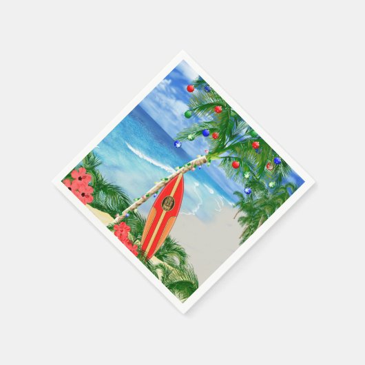 Weihnachten Serviette (Ecke)