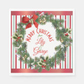 Weihnachten Serviette (Vorderseite)