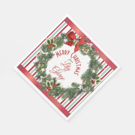 Weihnachten Serviette (Ecke)